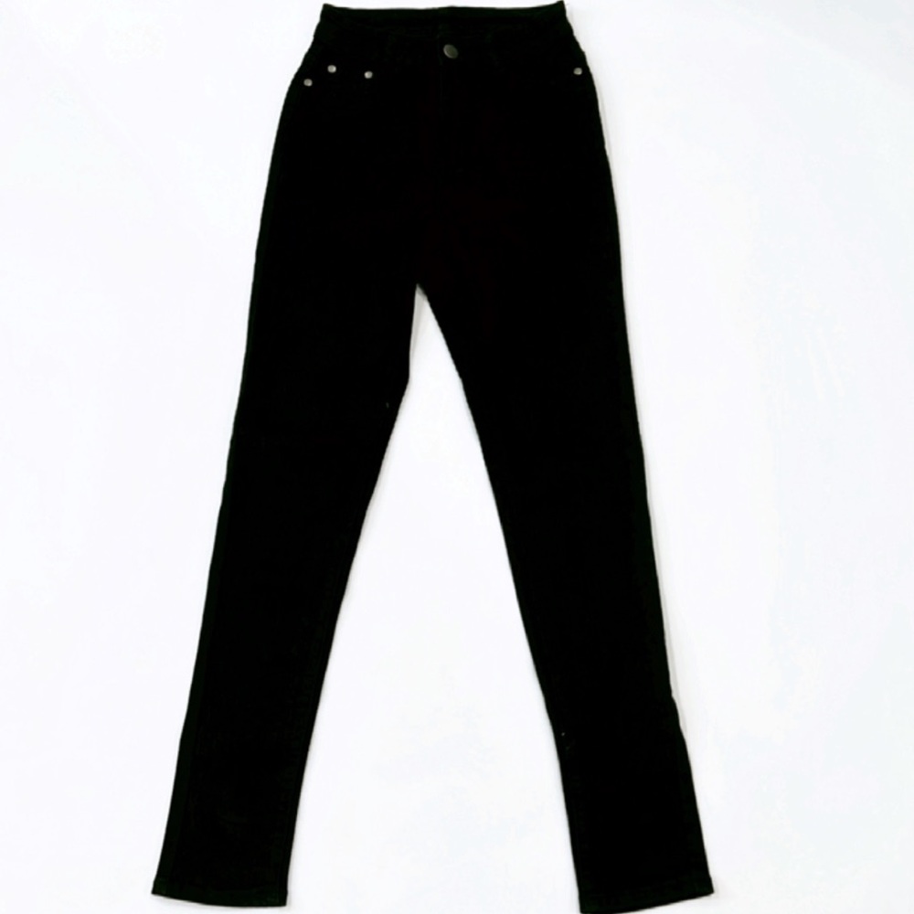 Black High waisted skinny jeans